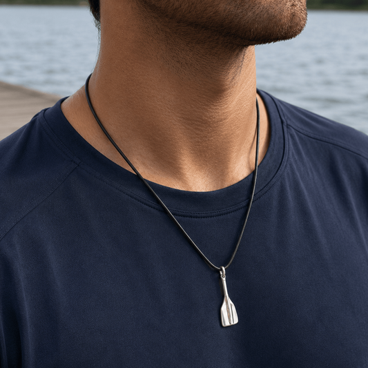 Mens Rowing Oar Blade Pendant