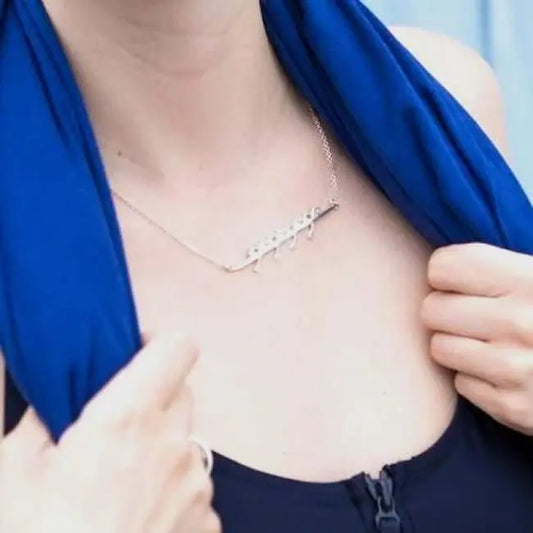 rowing 8 necklace rowing jewellery rowing gifts