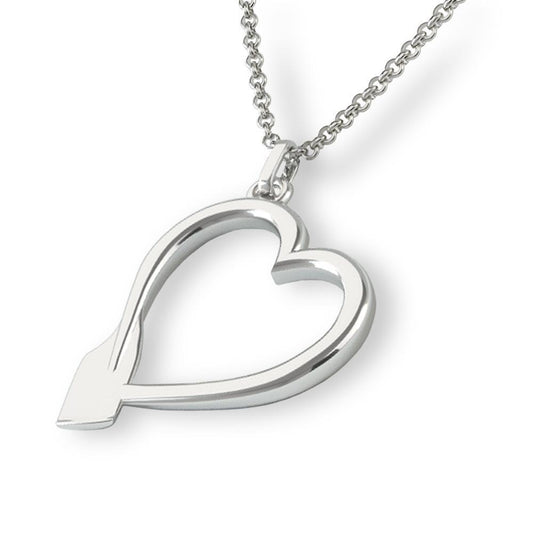 Rowing Heart Pendant Pendant Strokeside Designs
