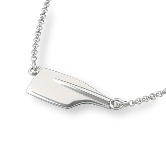 Rowing Chain Necklace Pendant Strokeside Designs