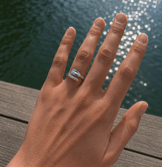 Rowing Handmade Oar Ring - Strokeside Designs rowing gifts - rowing jewellery