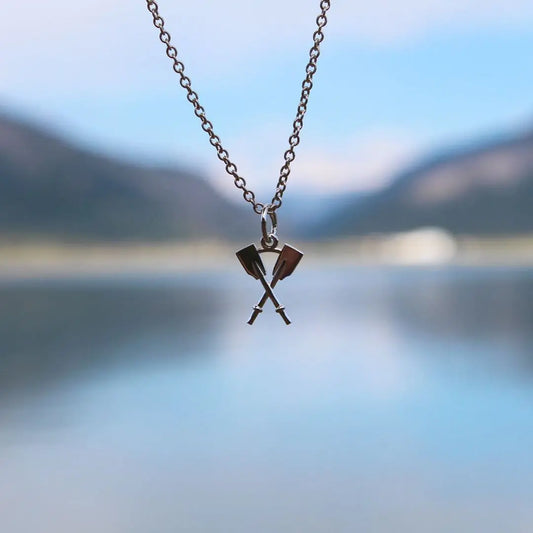Crossed Oars Pendant Pendant Strokeside Designs