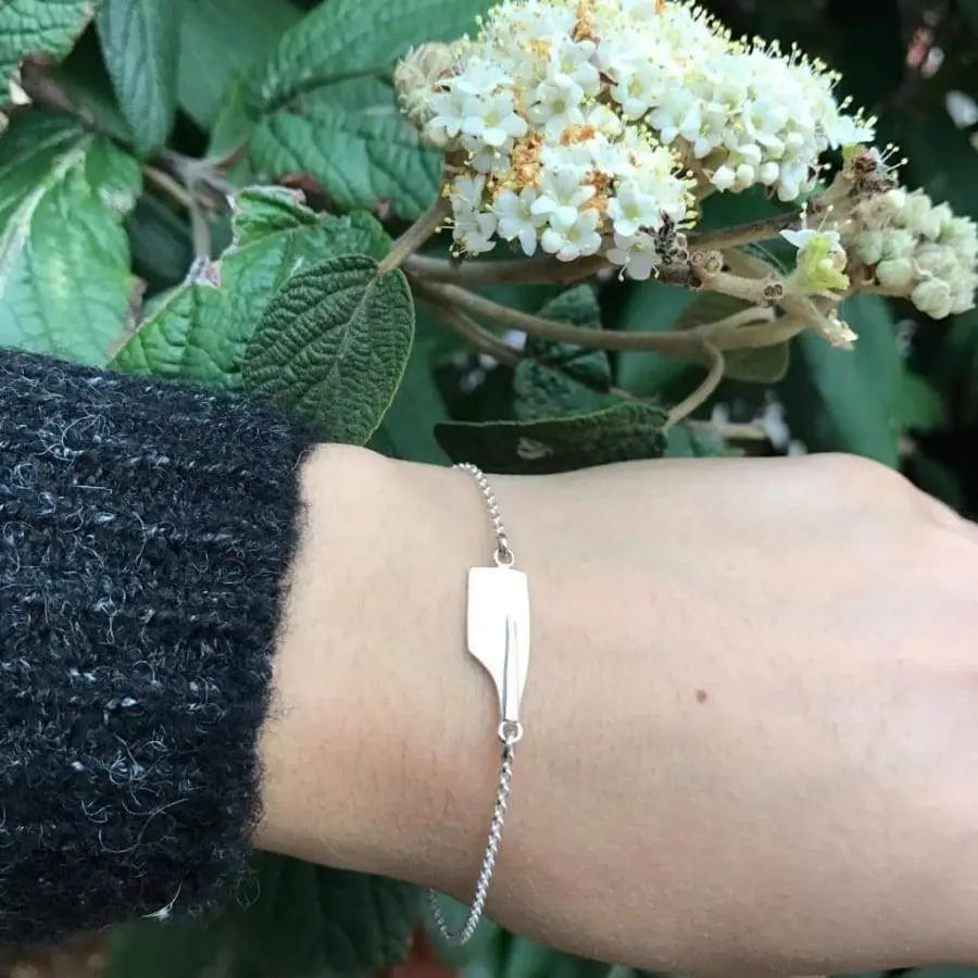Rowing Bracelets in Silver