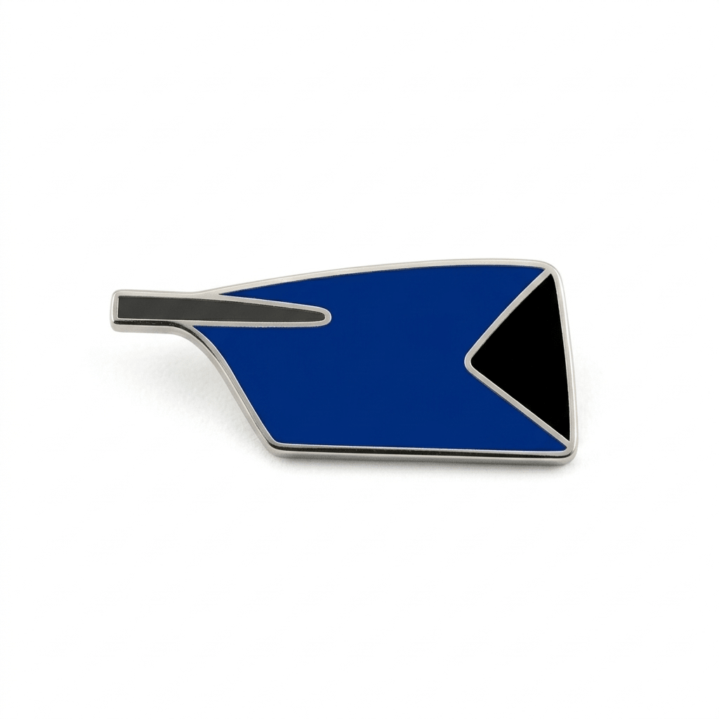 Custom Crew Blade Pins (20+) - Strokeside Designs rowing gifts - rowing jewellery