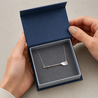 Rowing Full Oar Necklace - gifts for rowers -strokeside deisigns