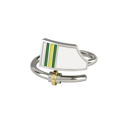 ROWING AUSTRALIA RING - Strokeside Designs rowing gifts - rowing jewellery