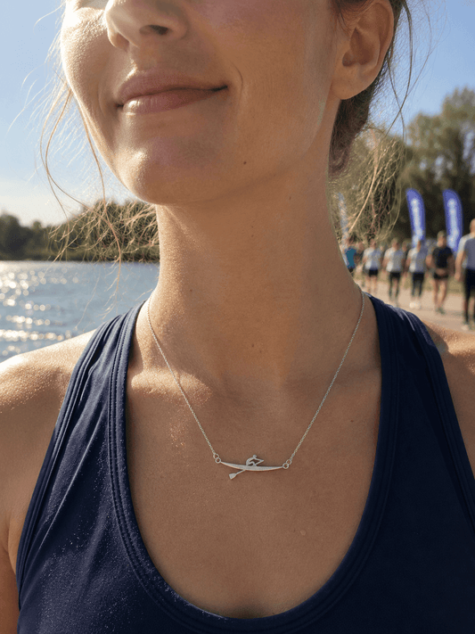 Rowing Single Scull Necklace