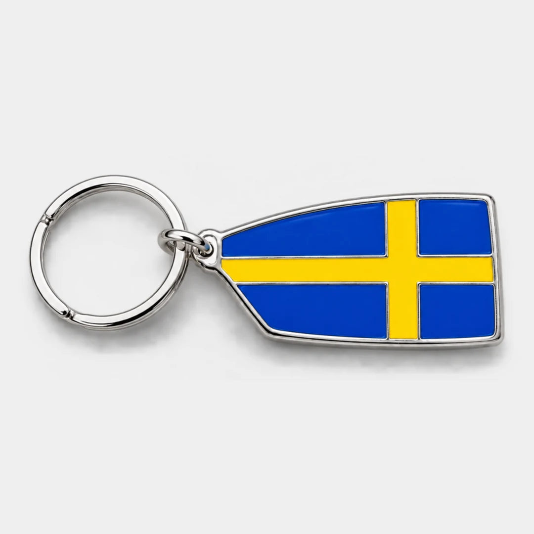Mercer Rowing Club custom rowing oar keyring
